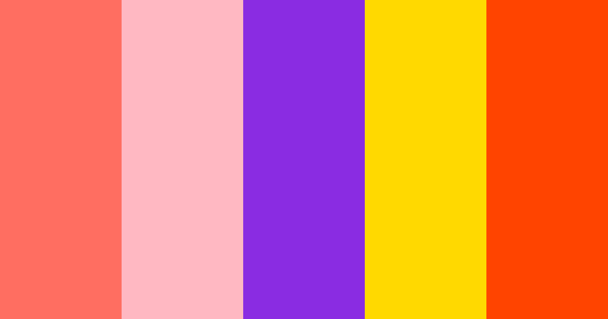 Color Mitton Mettaton Color Palette