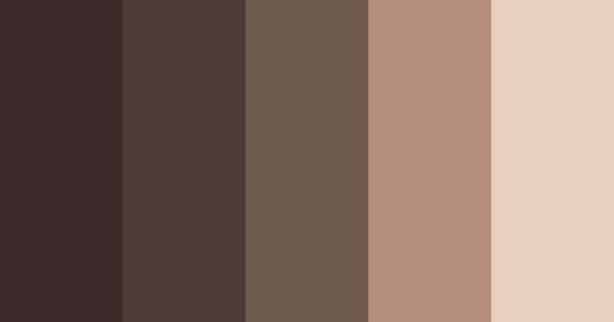 Download dark academia color palette PNG image (landscape)
