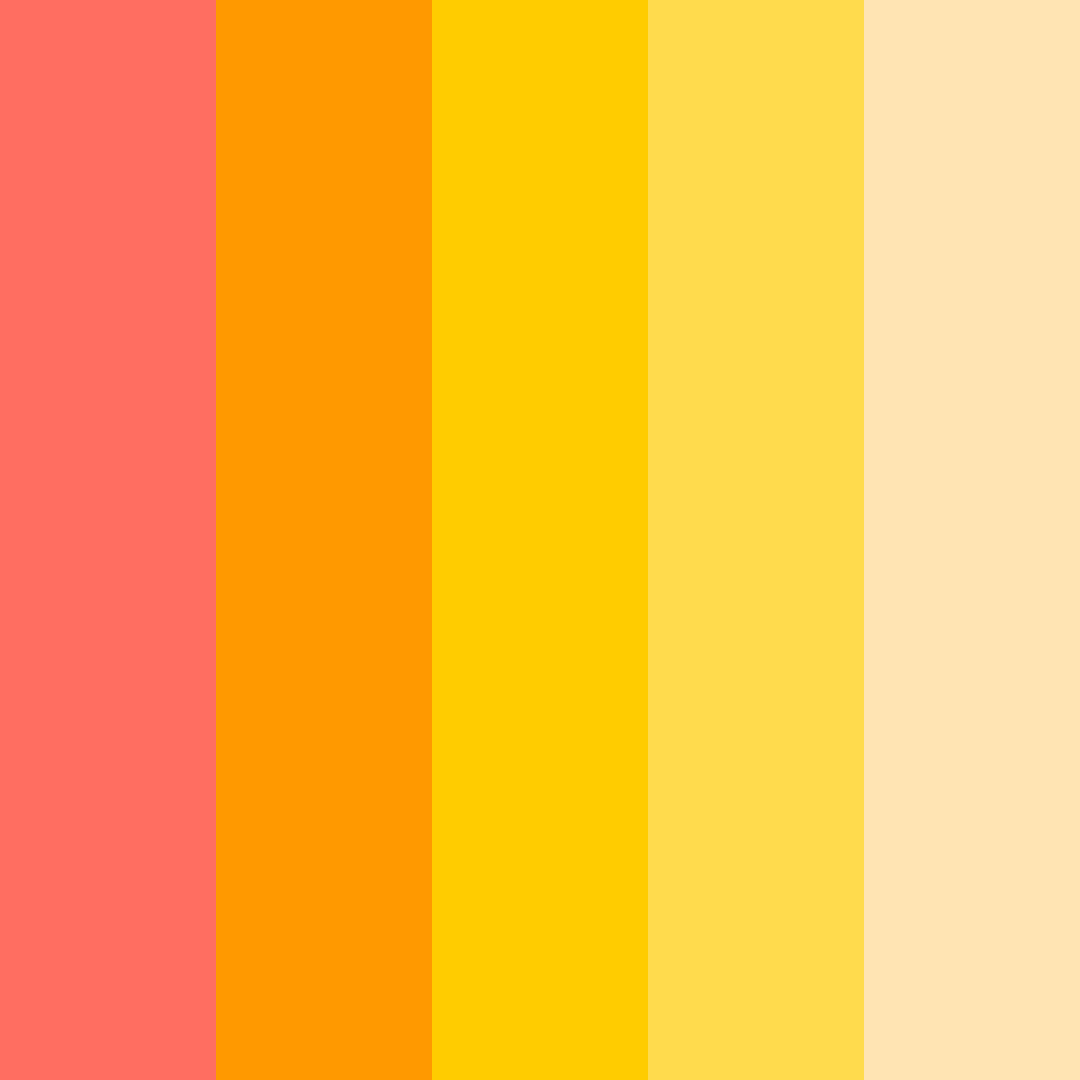 Download flame color palette PNG image (square)