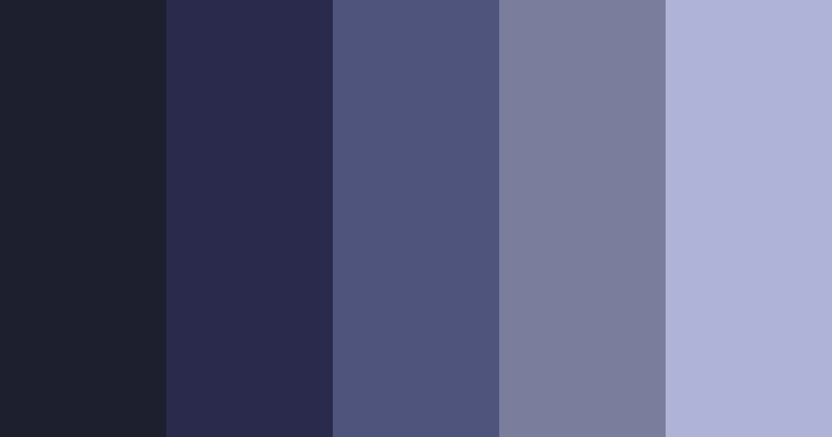 Elegant Night Color Palette