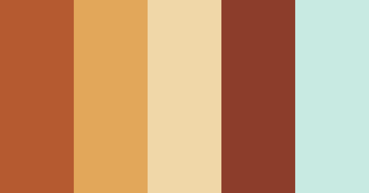 Download santa fe color palette PNG image (landscape)