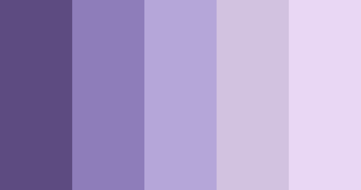 Download purple dreams color palette PNG image (landscape)