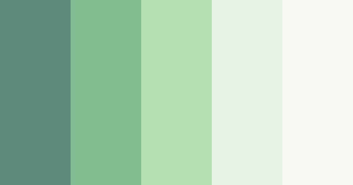 Download vineria green color palette PNG image (landscape)