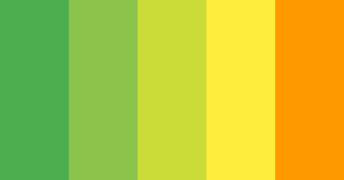 Download garden fresh color palette PNG image (landscape)