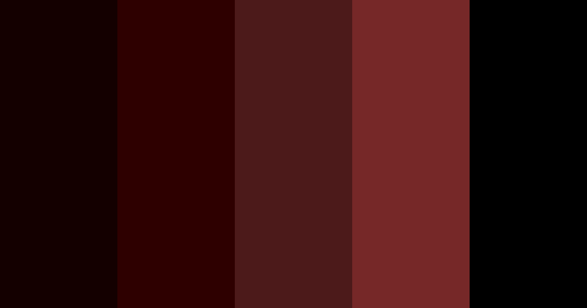 Download deep crimson color palette PNG image (landscape)