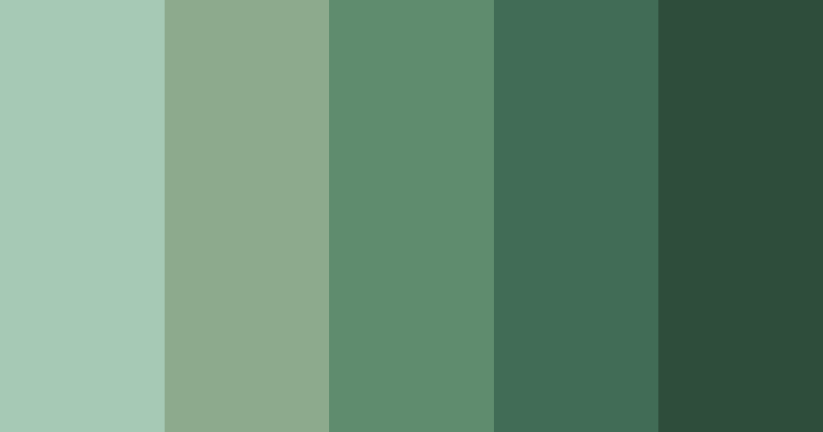 Download chalet green color palette PNG image (landscape)