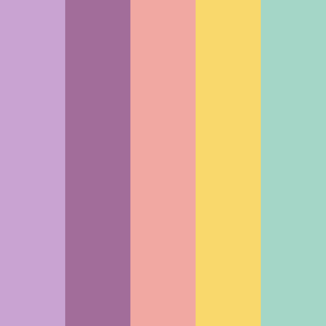 Download arthurian dreams color palette PNG image (square)
