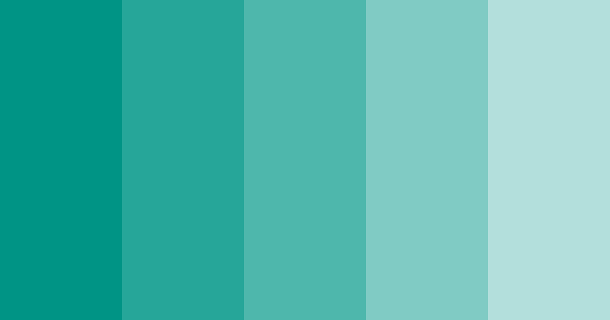 Download ocean breeze color palette PNG image (landscape)
