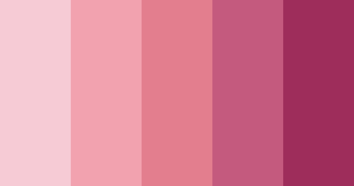 Download cherry blossom harmony color palette PNG image (landscape)