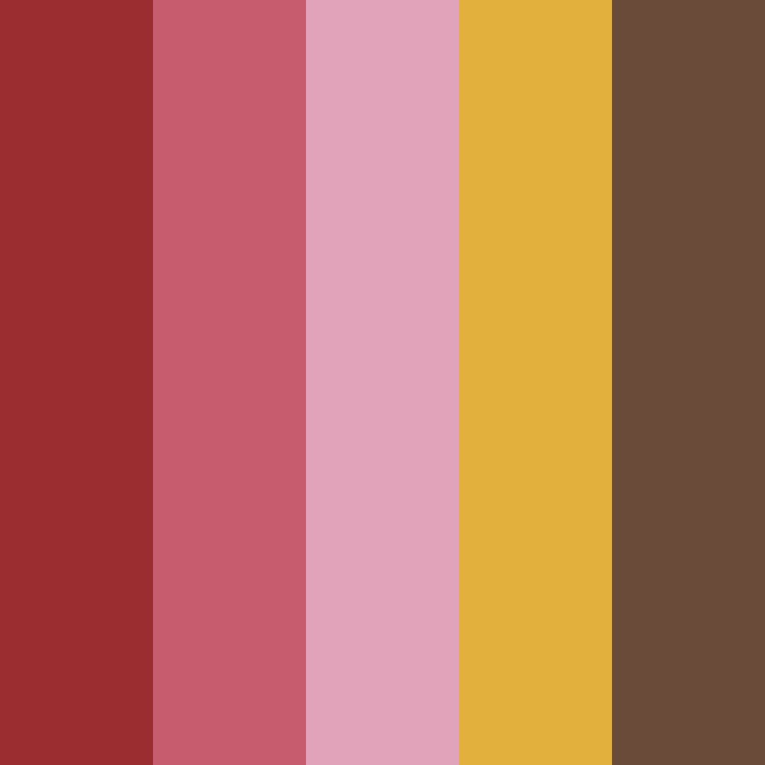 Download wine bliss color palette PNG image (square)