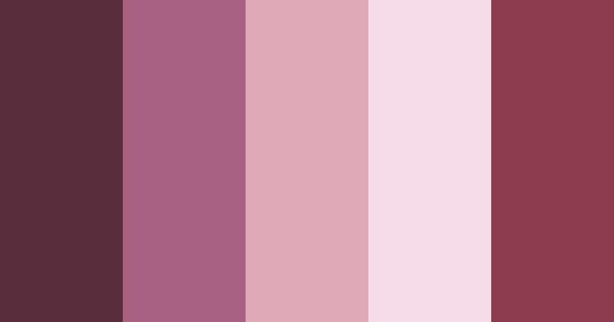 Download vampire flower color palette PNG image (landscape)