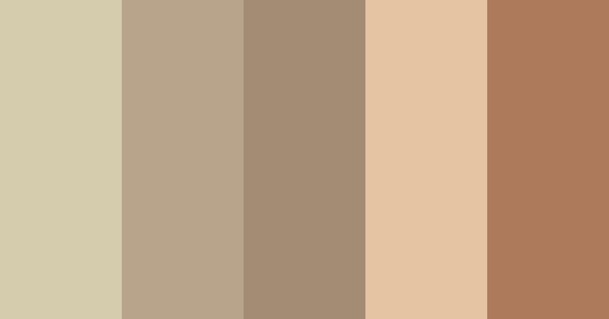 Download milk tea color palette PNG image (landscape)