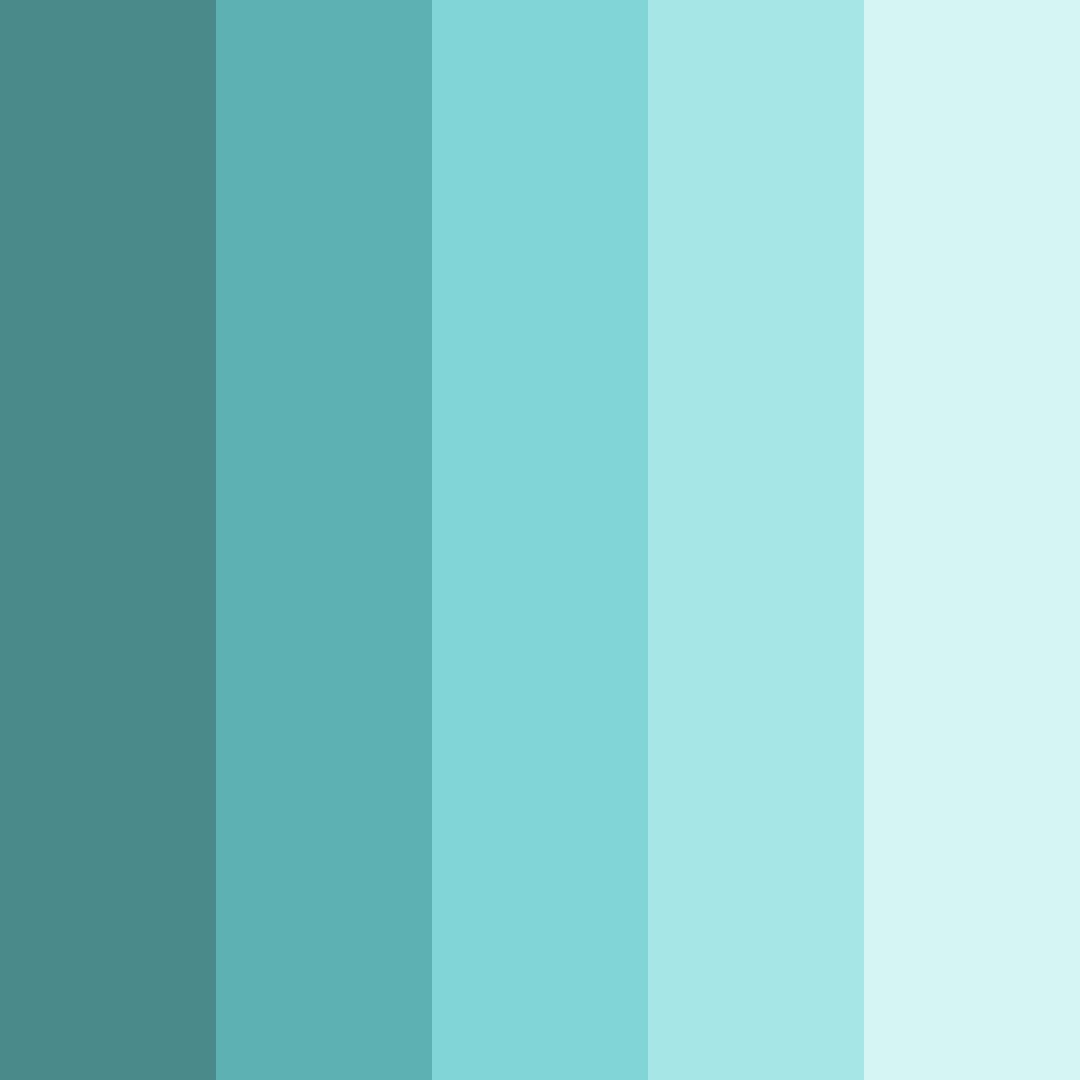 Download menta dark flower color palette PNG image (square)