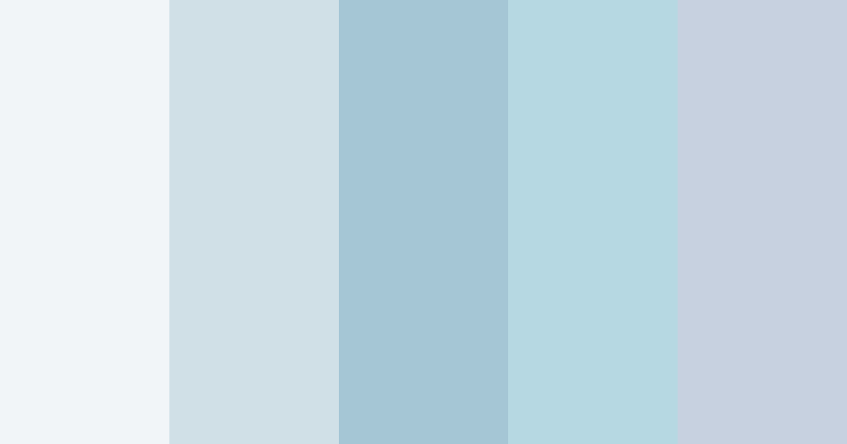 Download ghostly blue color palette PNG image (landscape)