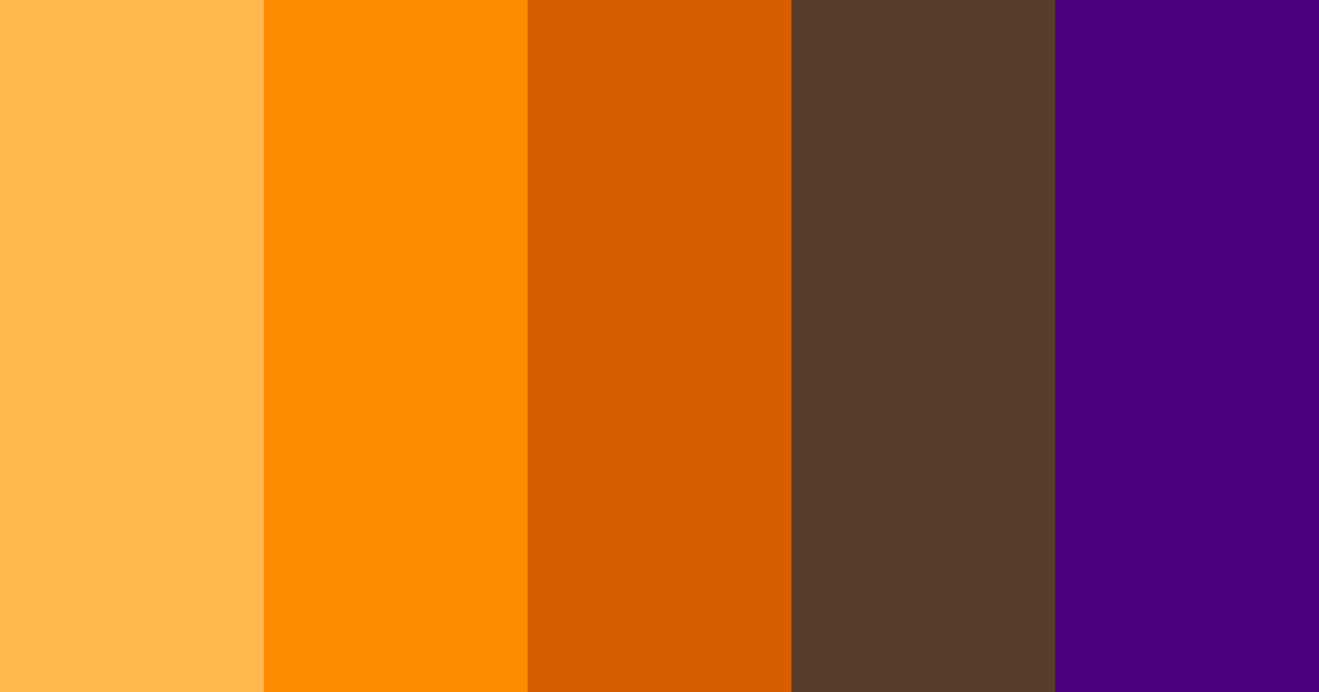 Download trick or treat meow meows color palette PNG image (landscape)