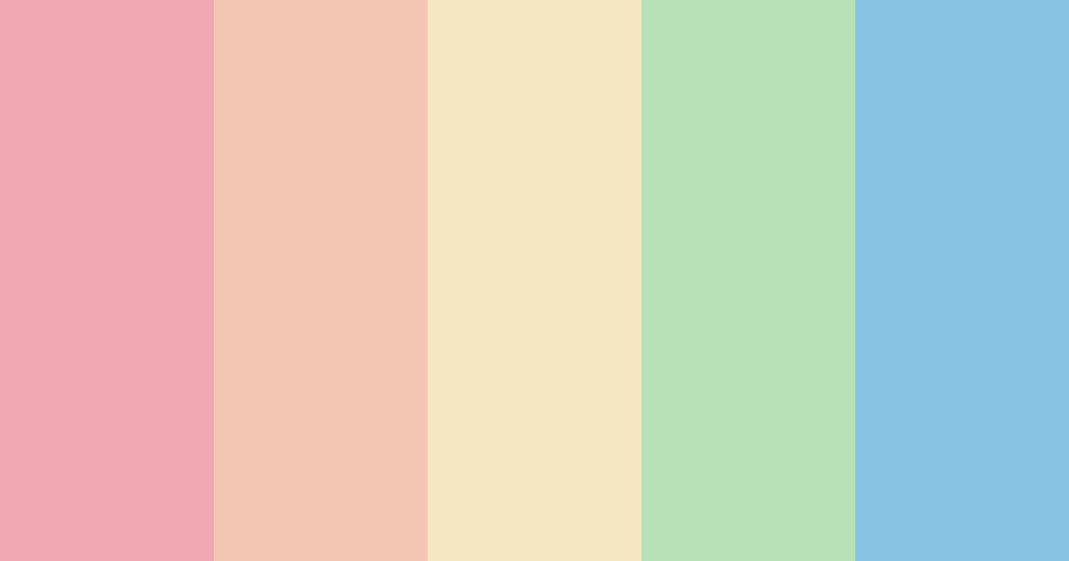 Download tokyo blossoms color palette PNG image (landscape)