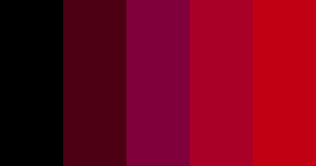 Download dark elegance color palette PNG image (landscape)