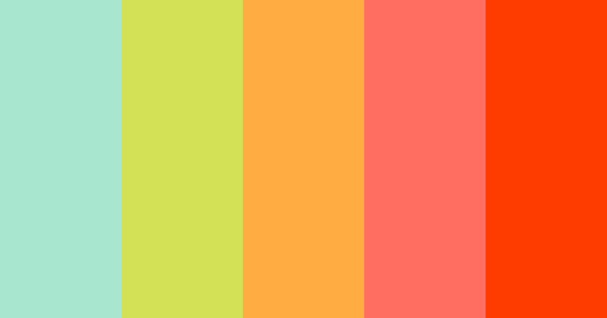 Download mint anxiety color palette PNG image (landscape)