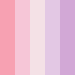 Rebel Women in Pink Color Palettes
