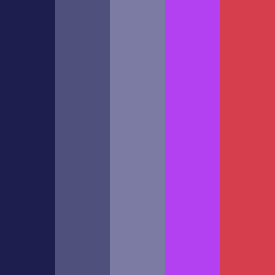 Download premium color palette PNG image (square)