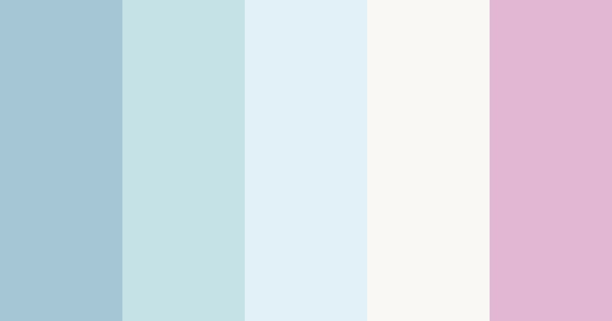 Download winter color palette PNG image (landscape)