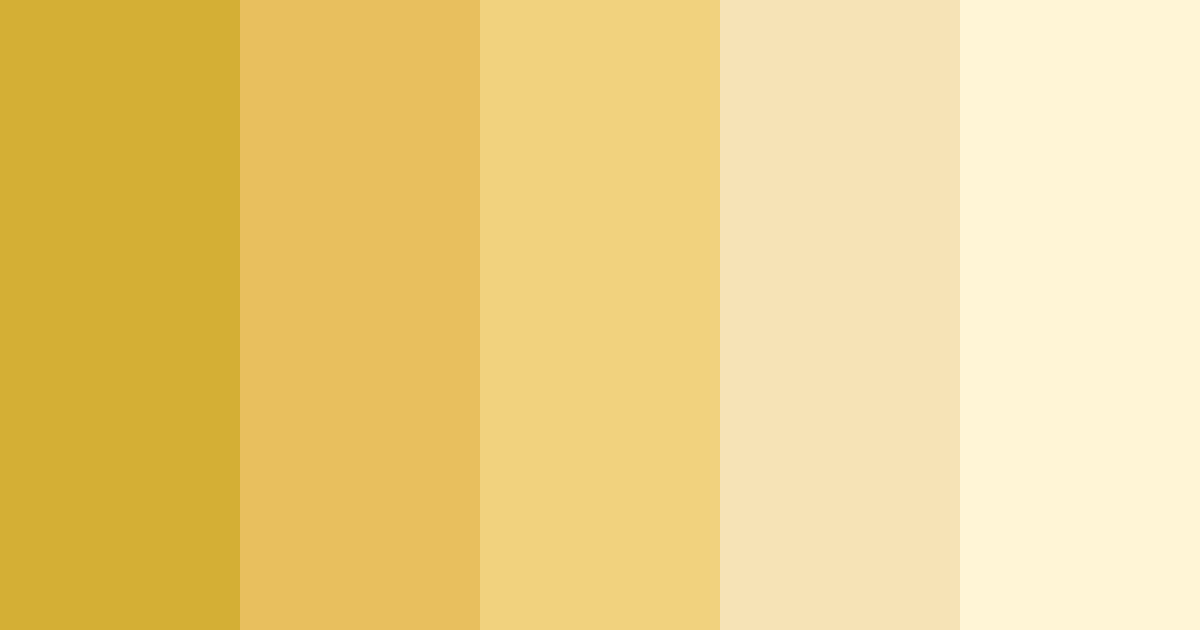 Download golden glow color palette PNG image (landscape)