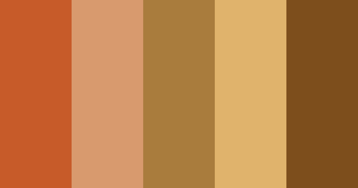 Download fall mountains color palette PNG image (landscape)