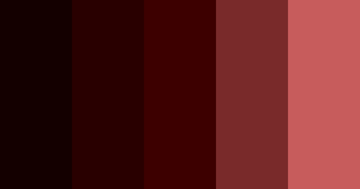Download crimson ember color palette PNG image (landscape)