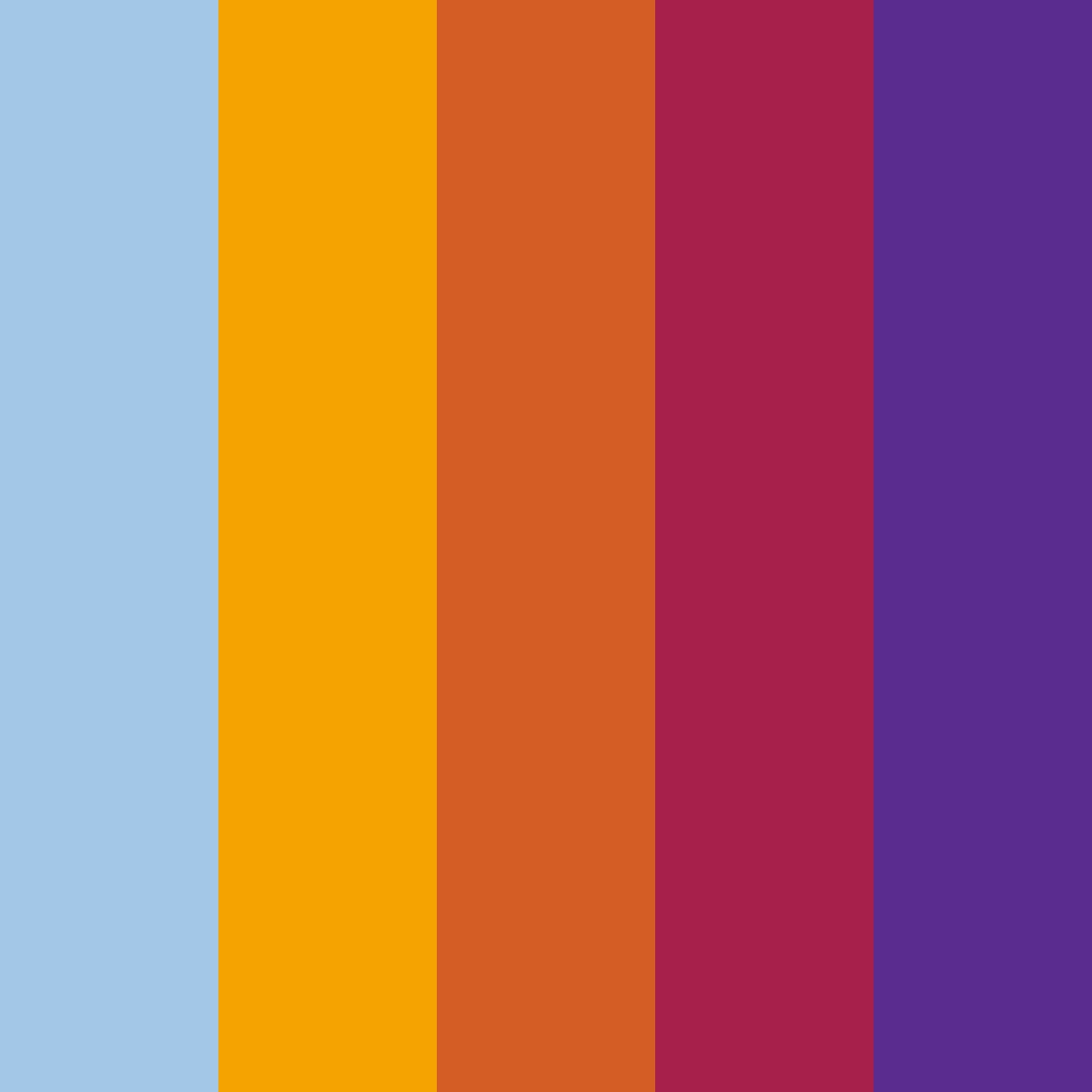 Download denver dream color palette PNG image (square)
