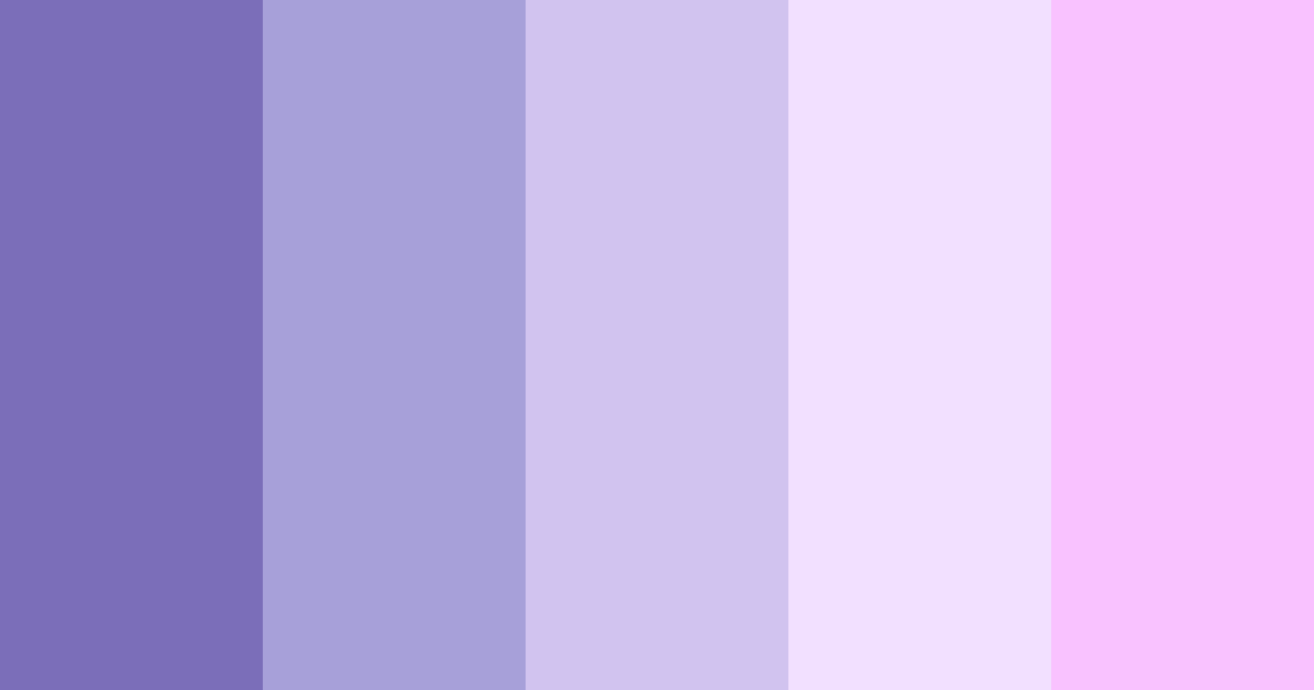 Download lavender dream color palette PNG image (landscape)