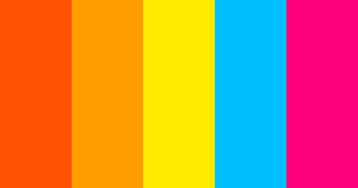Download sgt. pepper's vibrance color palette PNG image (landscape)