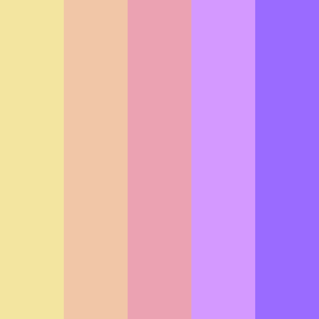 Download versace vibes color palette PNG image (square)