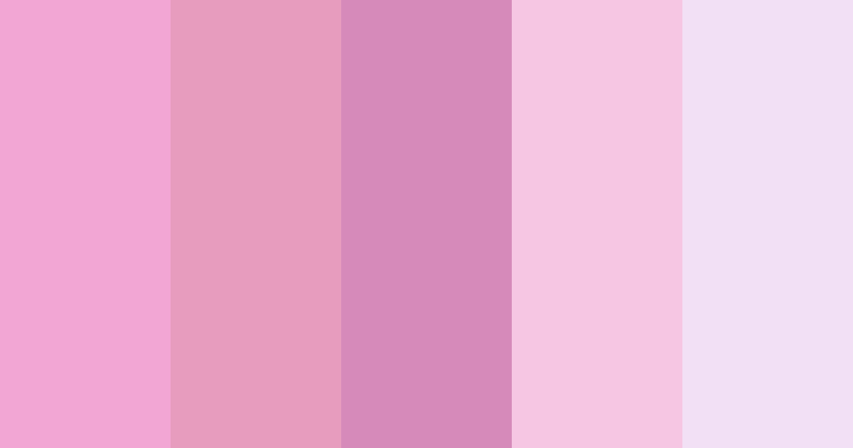 Download pink flowerfield color palette PNG image (landscape)