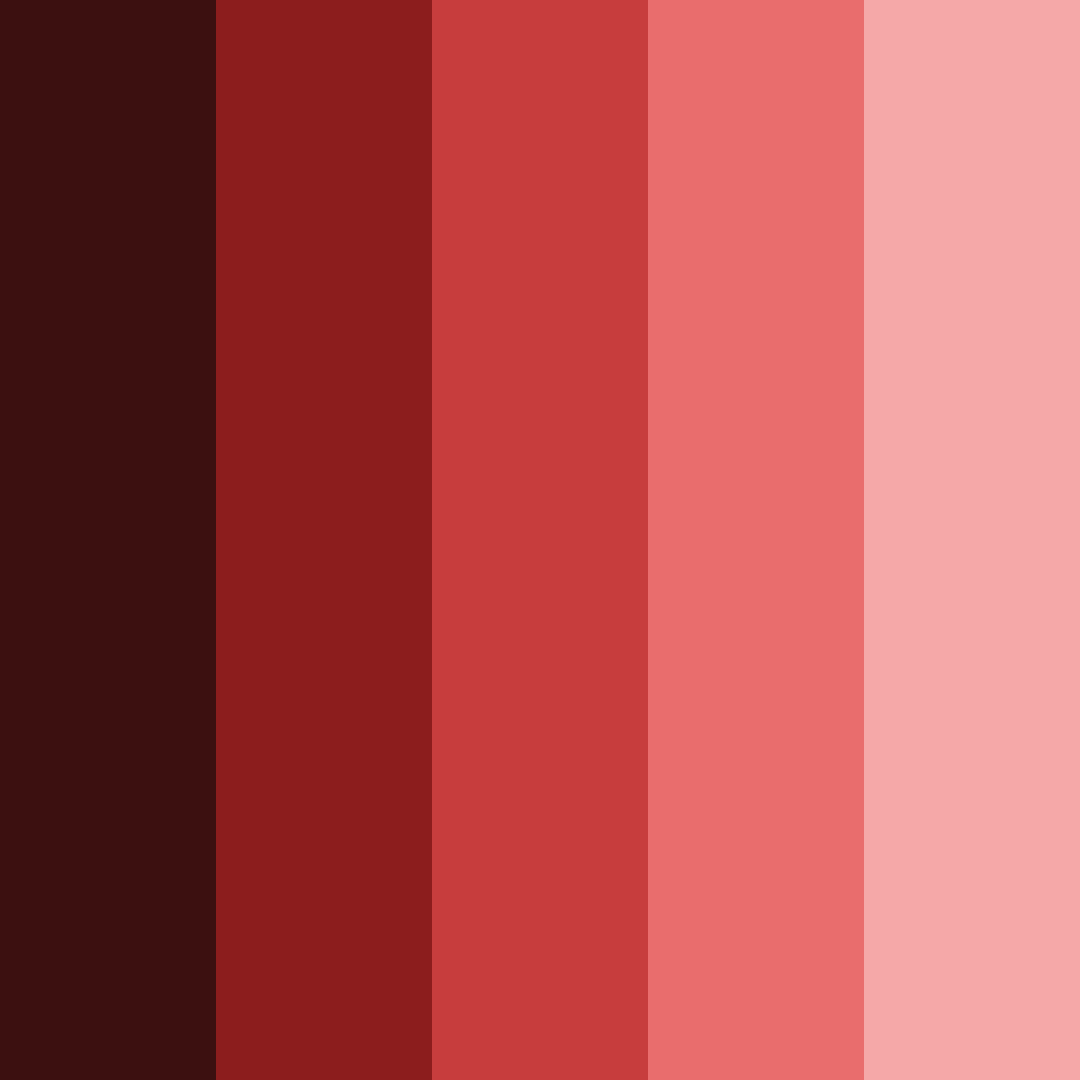 Download red velvet color palette PNG image (square)