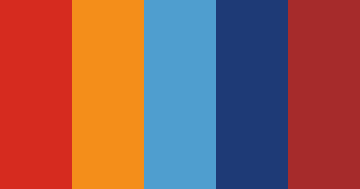 Download red and blue color palette PNG image (landscape)