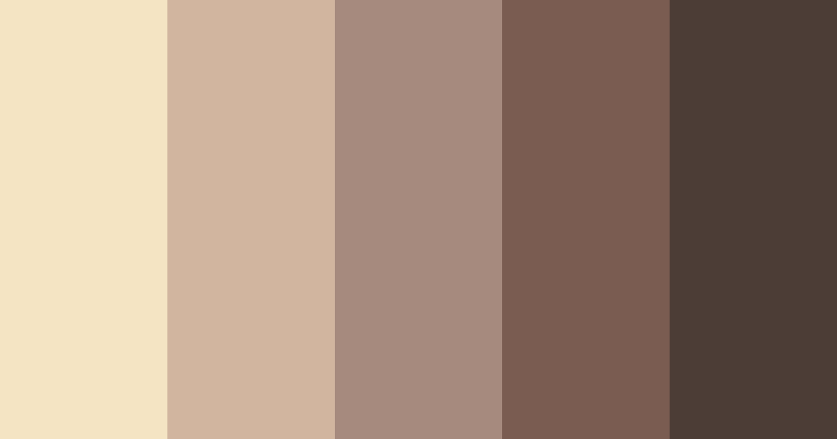 Download farmhouse chic color palette PNG image (landscape)