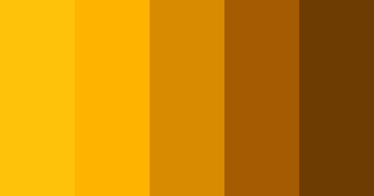 Download honey bee color palette PNG image (landscape)