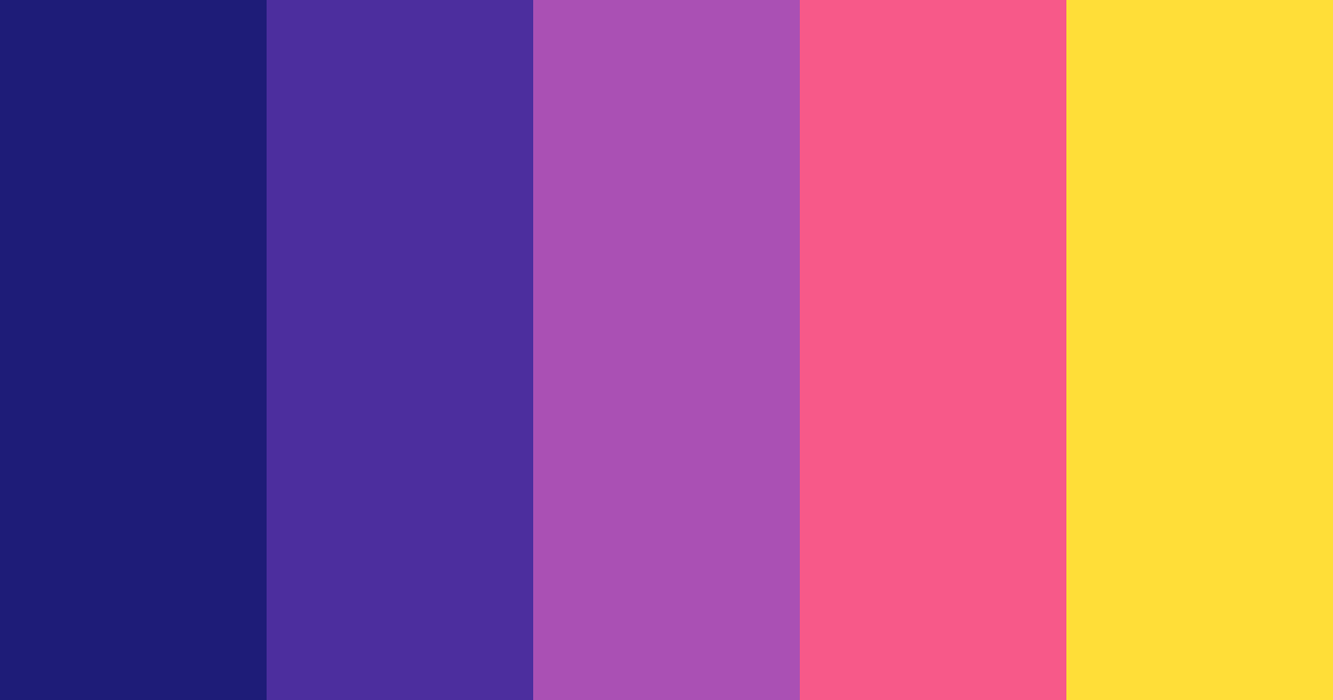 Download psicodélico color palette PNG image (landscape)