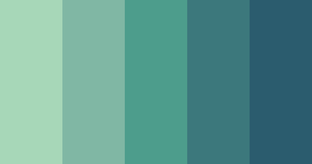 Download green haze color palette PNG image (landscape)