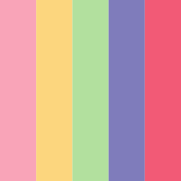 Vintage Rainbow in Rainbow Color Palettes