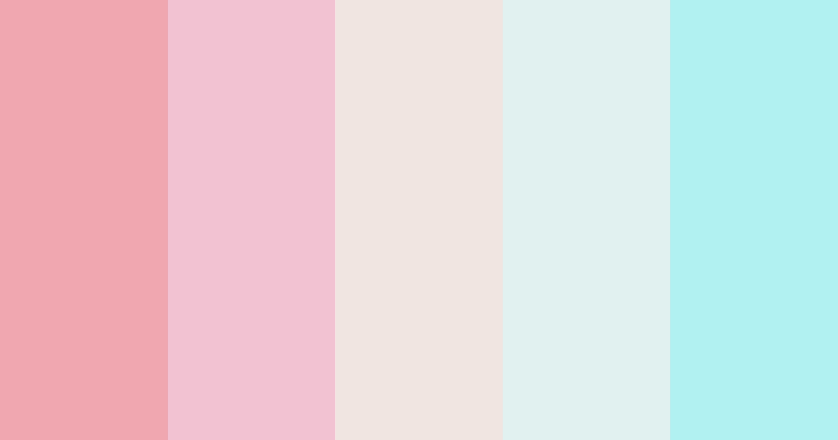 Download serena color palette PNG image (landscape)