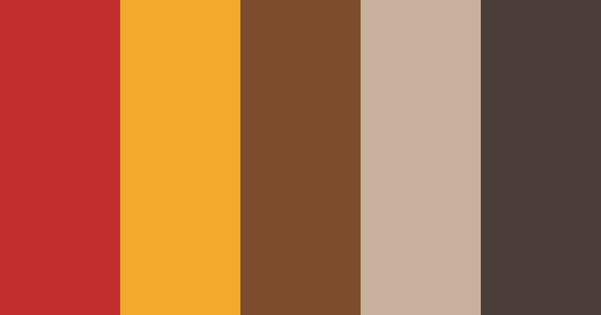 Download red dead redemption color palette PNG image (landscape)