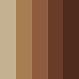 Oak Wood in ウッド Color Palettes