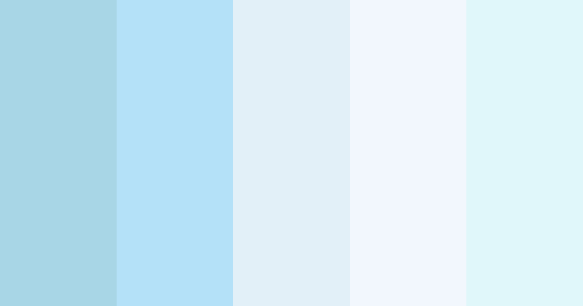 Download frozen color palette PNG image (landscape)