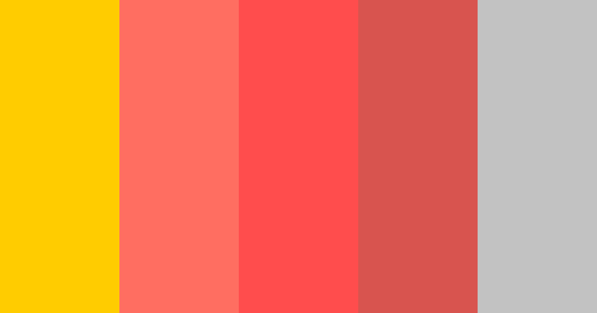 Download sunflower red color palette PNG image (landscape)