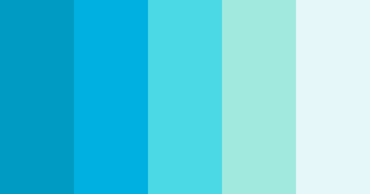 Pacific Breeze Color Palette