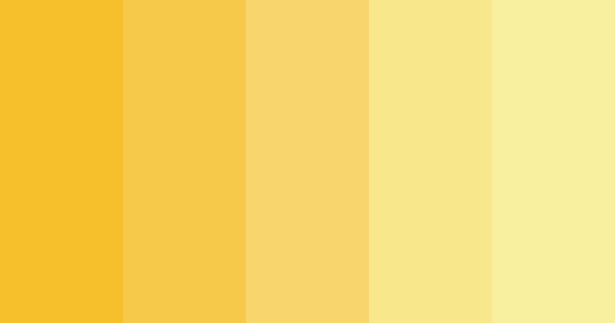 Download sunflower color palette PNG image (landscape)