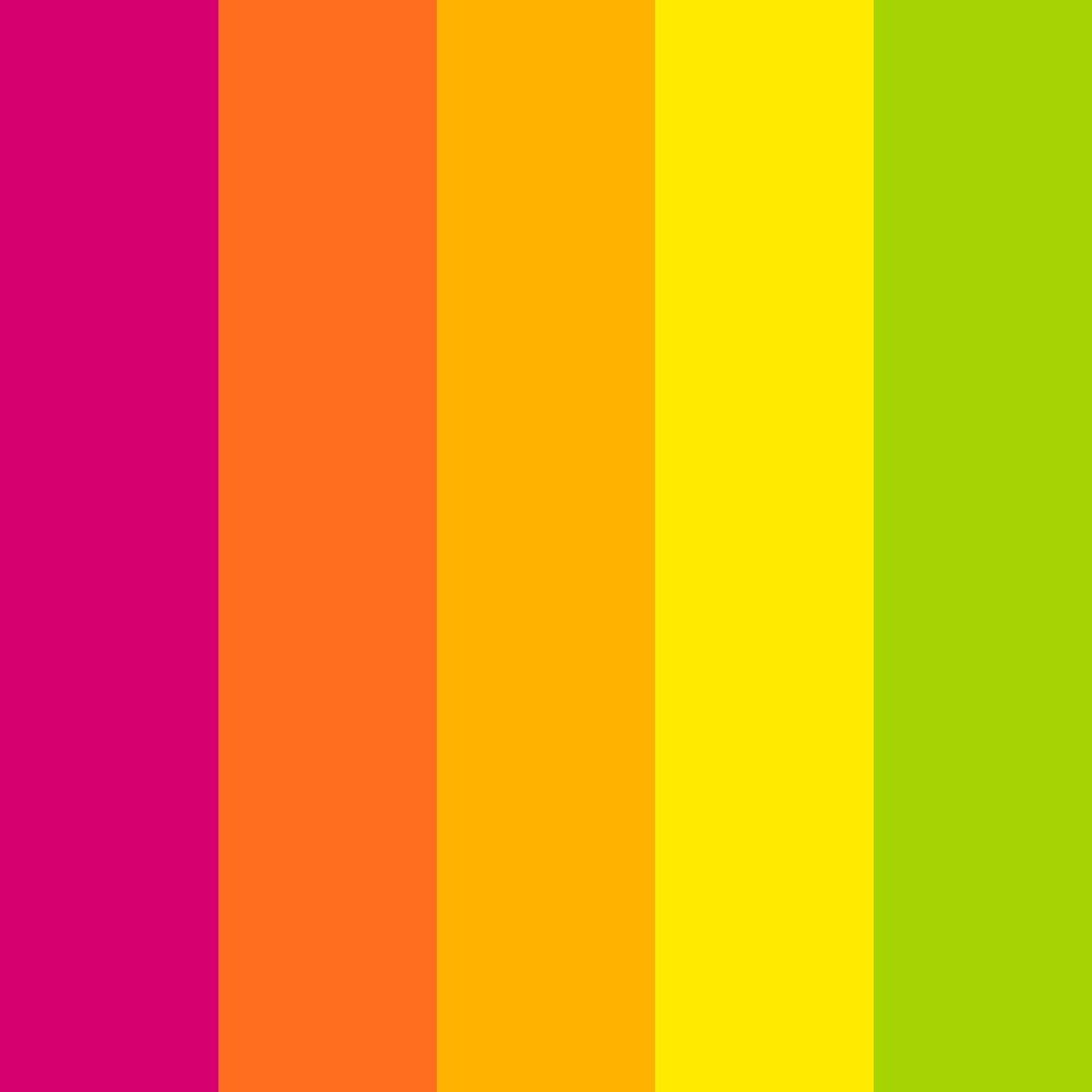 Download lesbian pride color palette PNG image (square)
