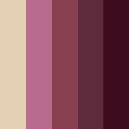 Rough Ivory/Wine in Marfil Color Palettes