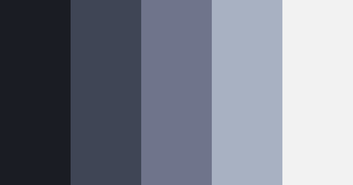 Download umbreon color palette PNG image (landscape)